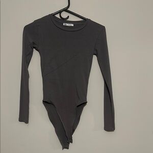 Zara long sleeve bodysuit